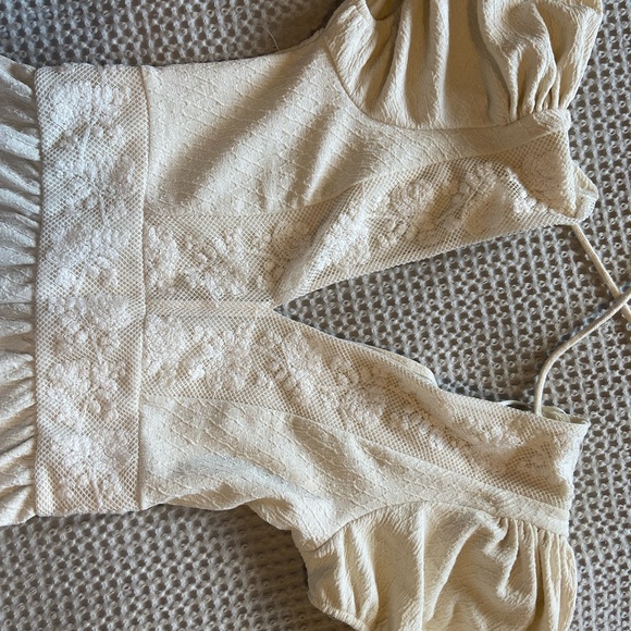 Zara Cream Jumpsuit - Picture 4 of 6